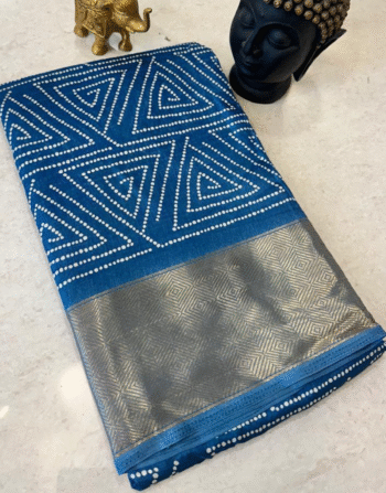 Bandhani Silk