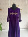 Pleated Anarkali- Style Kurthi