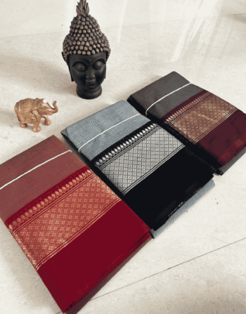 Pure Kanchi Cotton Saree