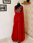 Saree with blouse