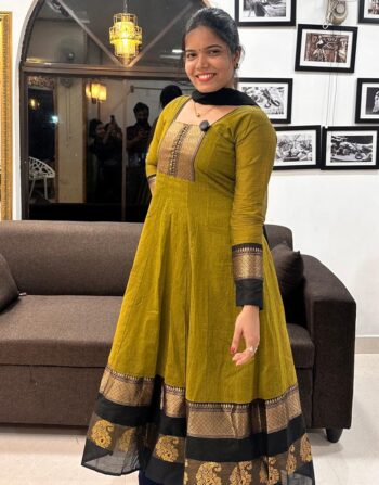 Kanchi Cotton Anarkali Suit – Full Set KCT102