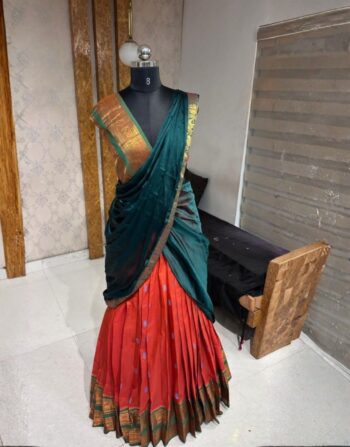 Semi Kanchi cotton dhavani (DSO00)