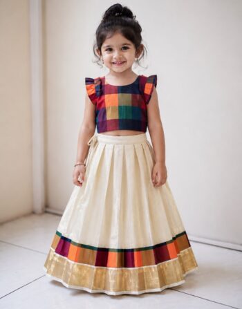 MADRAS CHECK KIDS GIRLS
